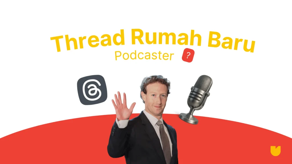 UI Threads menampilkan tautan podcast berwarna-warni dengan thumbnail — fitur baru Meta untuk podcaster 2025