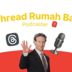 UI Threads menampilkan tautan podcast berwarna-warni dengan thumbnail — fitur baru Meta untuk podcaster 2025