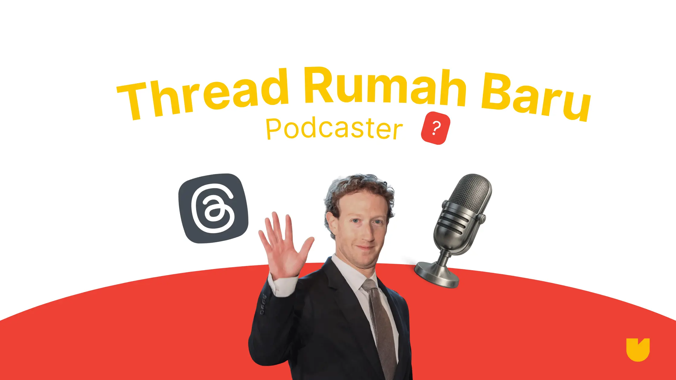 UI Threads menampilkan tautan podcast berwarna-warni dengan thumbnail — fitur baru Meta untuk podcaster 2025